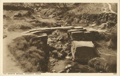 Pont de Bronte, Haworth Moor, Yorkshire (photo n/b) - English Photographer