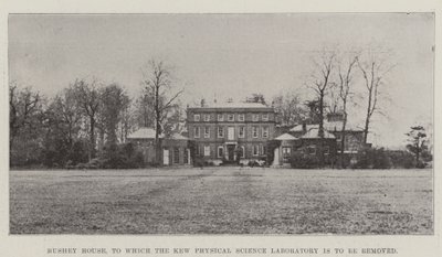 Bushey House, où le Laboratoire de Science Physique de Kew doit être détruit - English Photographer