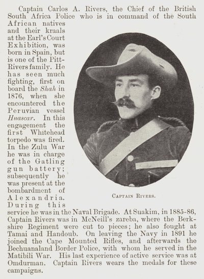 Capitaine Rivers - English Photographer