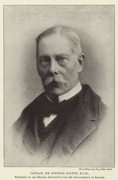 Capitaine Sir Douglas Galton, KCB, président de l
