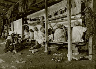 Tissage de tapis en Inde - English Photographer