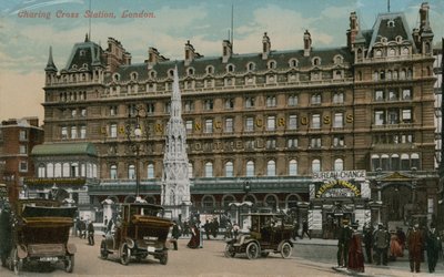 Hôtel Charing Cross, Londres. Carte postale envoyée le 16 décembre 1913. - English Photographer