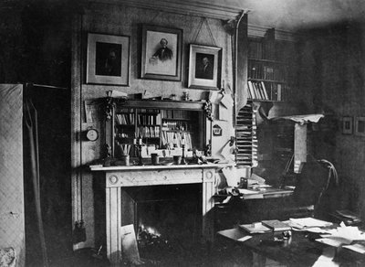 Le bureau de Charles Darwin à Down House - English Photographer