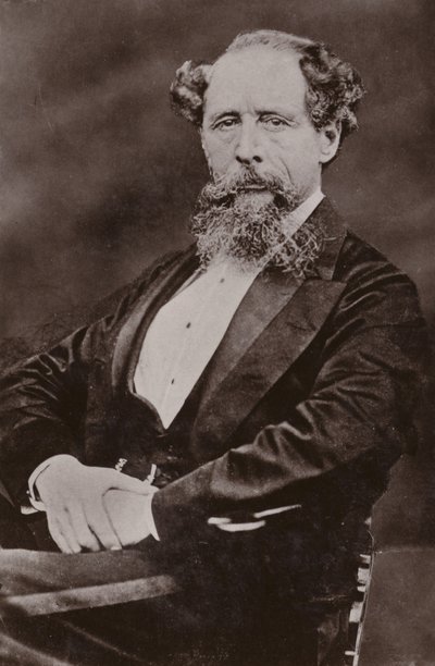 Charles Dickens (1812-1870), romancier anglais - English Photographer