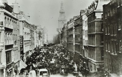 Cheapside, regardant vers l