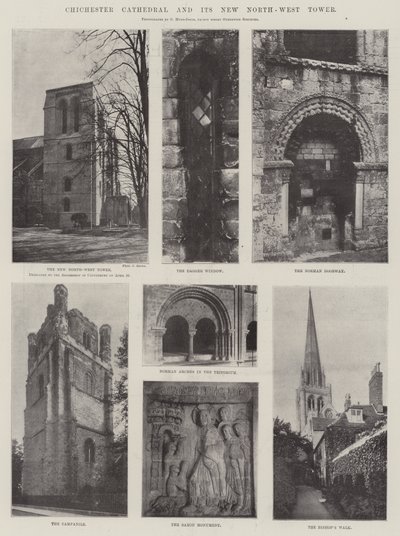 Cathédrale de Chichester et sa nouvelle tour nord-ouest - English Photographer