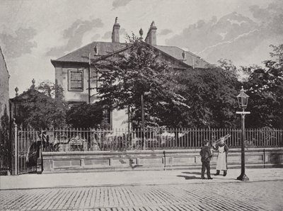 Première maison de Christopher North, Paisley - English Photographer