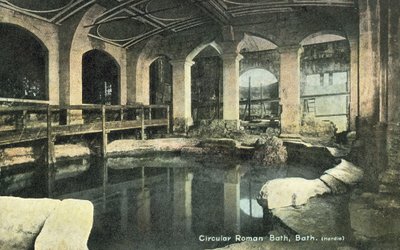 Bain romain circulaire, Bath - English Photographer