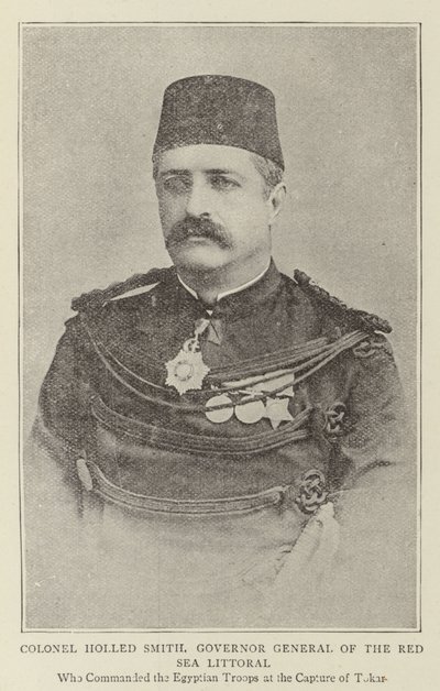 Colonel Holled Smith, gouverneur général du littoral de la mer Rouge - English Photographer
