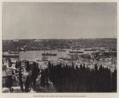 Constantinople, la Corne d
