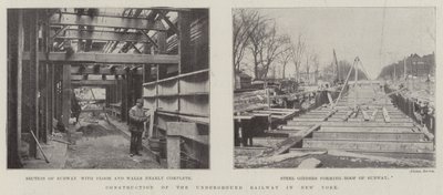 Construction du métro à New York - English Photographer