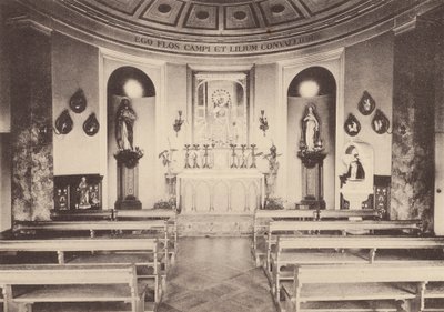 Couvent du Sacré-Cœur, Roehampton : Chapelle de Mater Admirabilis (photo n/b) - English Photographer