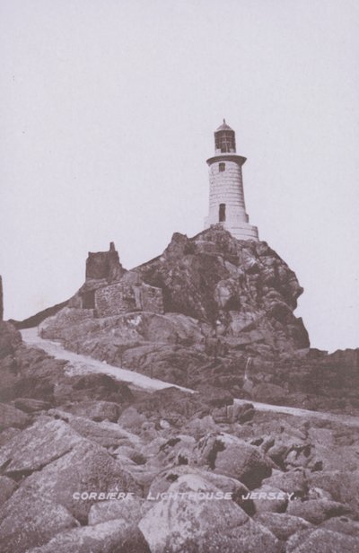 Phare de Corbière, Jersey (photo n/b) - English Photographer