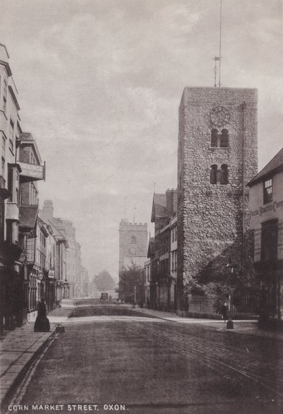 Corn Market Street, Oxon - English Photographer