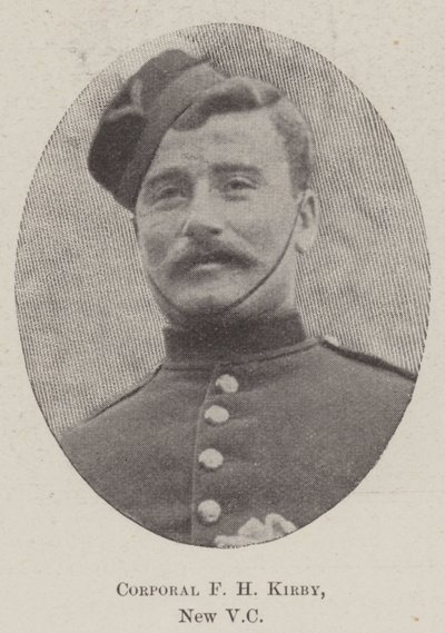 Caporal F H Kirby, nouvelle VC - English Photographer