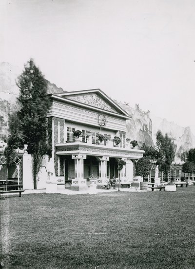 Cremorne Gardens, Londres : Chalet suisse - English Photographer