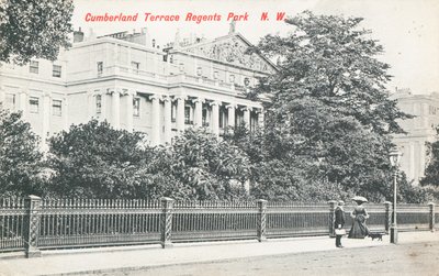Cumberland Terrace à Regents Park - English Photographer