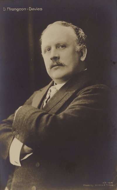 David Ffrangcon-Davies, chanteur baryton gallois (1855-1918) - English Photographer