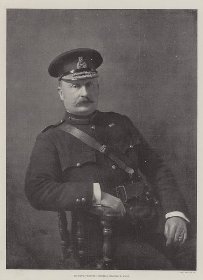 Le poursuivant de De Wet, général Charles E Knox - English Photographer