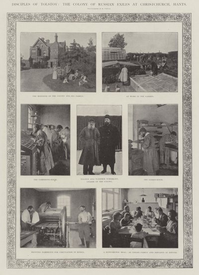 Disciples de Tolstoï, la colonie d