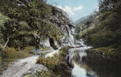 Dovedale, Le Rocher en Forme de Lion - English Photographer