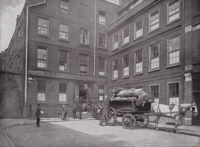 Maison du Dr Johnson, Gough Square, Fleet Street - English Photographer