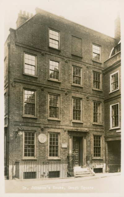 Maison du Dr Johnson, Gough Square, Londres - English Photographer