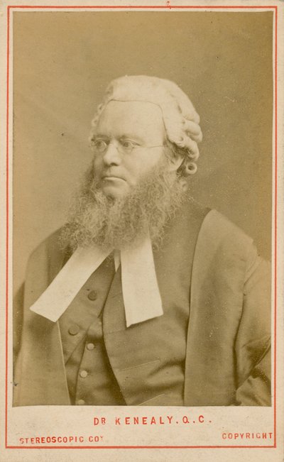 Dr Kenealy, QC - English Photographer
