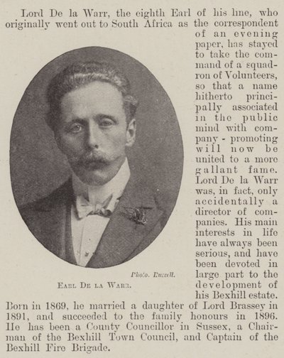 Earl De la Warr - English Photographer