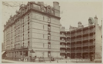 Ebury Buildings sur Pimlico Road - English Photographer