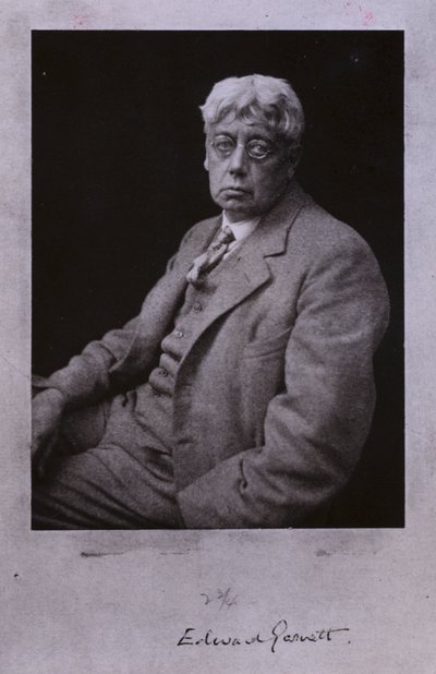 Edward Garnett, écrivain, critique littéraire et éditeur anglais - English Photographer