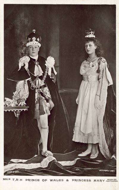 Edward, Prince de Galles et Mary, Princesse Royale - English Photographer