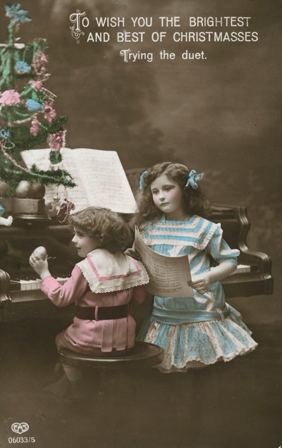 Carte postale édouardienne - English Photographer