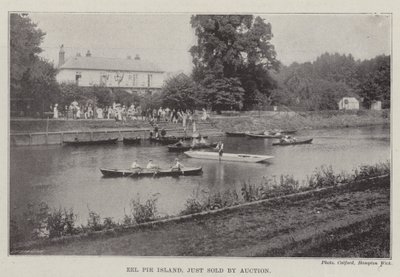 Île Eel Pie, juste vendue aux enchères - English Photographer