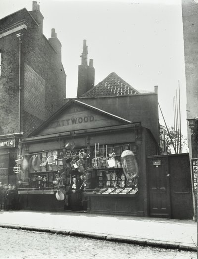 Evelyn Street : par Deptford High Street, Londres, 1899 - English Photographer