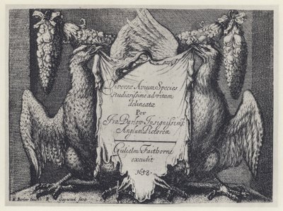 F Barlow, Diversae avium species, G Faithorne 1658 - English Photographer