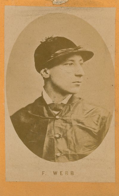 F Webb, jockey - English Photographer