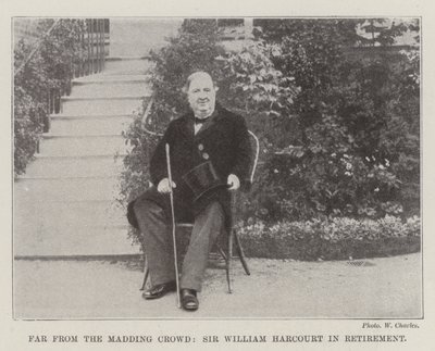 Loin de la foule déchaînée, Sir William Harcourt en retraite - English Photographer