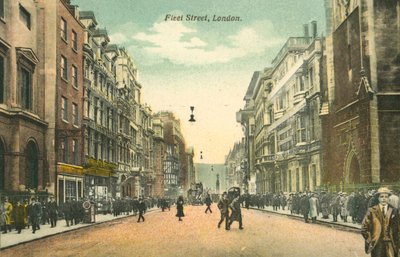 Fleet Street, Londres - English Photographer