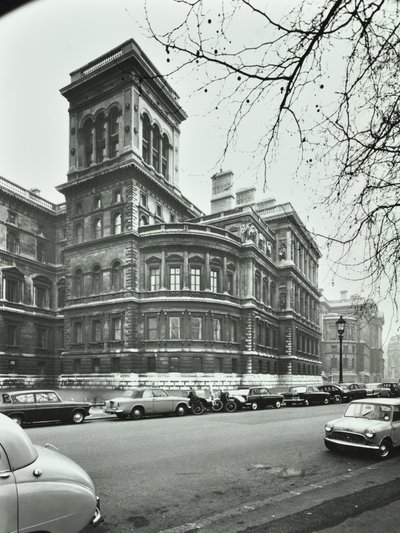 Foreign Office, Whitehall, Westminster : élévation vers Saint James