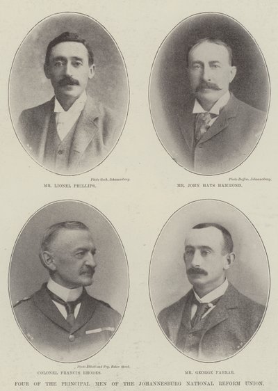 Quatre des principaux hommes de l
