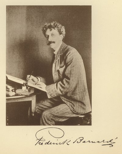 Frederick Barnard (photo n/b) - English Photographer