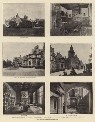 Château de Friedrichshof, Cronberg, la maison de feu l