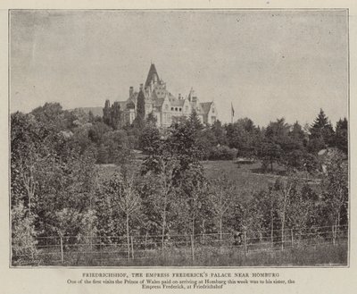 Friedrichshof, le Palais de l