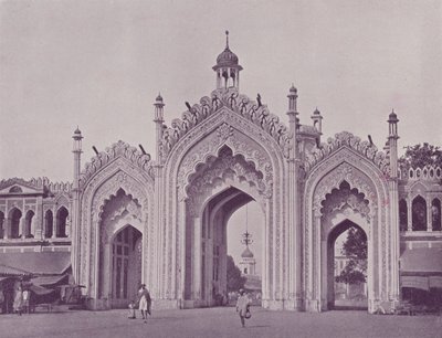 Porte du bazar Husainabad, Lucknow - English Photographer