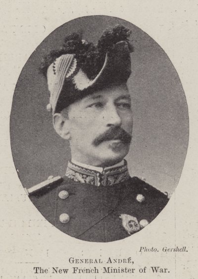 Général André, le nouveau ministre français de la Guerre - English Photographer