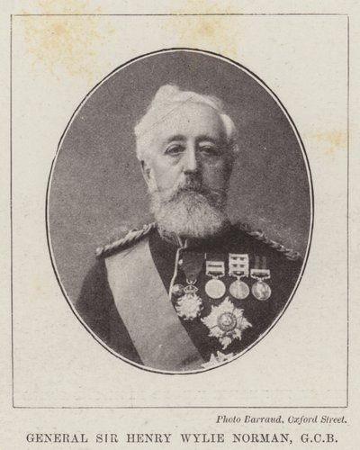Général Sir Henry Wylie Norman, GCB - English Photographer