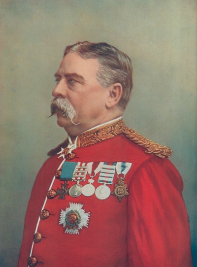 Général Sir Hugh Gough. Gardien des bijoux, Tour de Londres - English Photographer