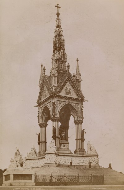 Vue générale du Albert Memorial - English Photographer