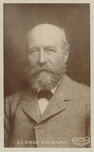 George Cadbury (1839-1922), fabricant de chocolat anglais et militant des questions sociales - English Photographer